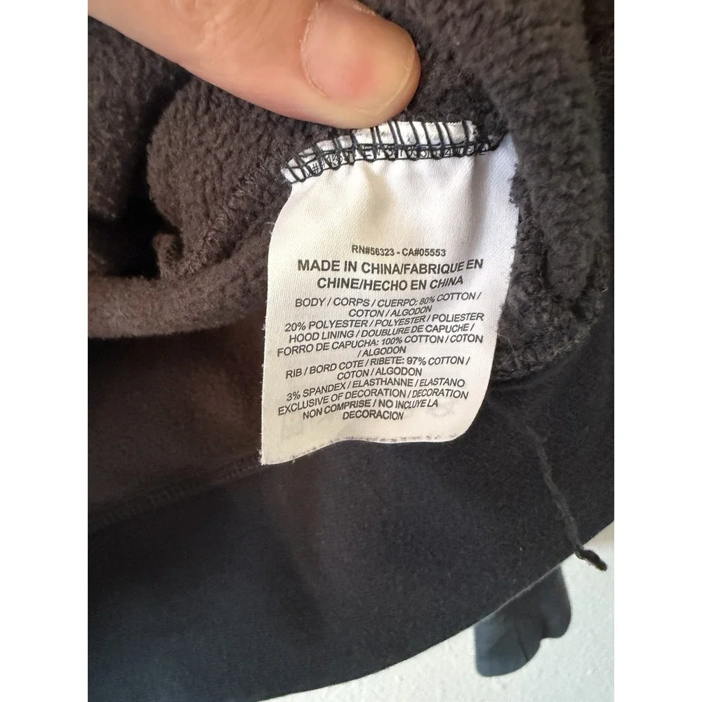 Jordan Nike Sportswear P51 Flight Pullover Hoodie Men's Size M‎ Black Gray